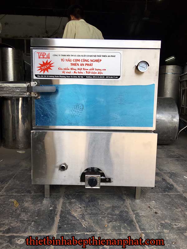 Tủ nấu cơm công nghiệp - Giải pháp phục vụ hàng trăm suất ăn